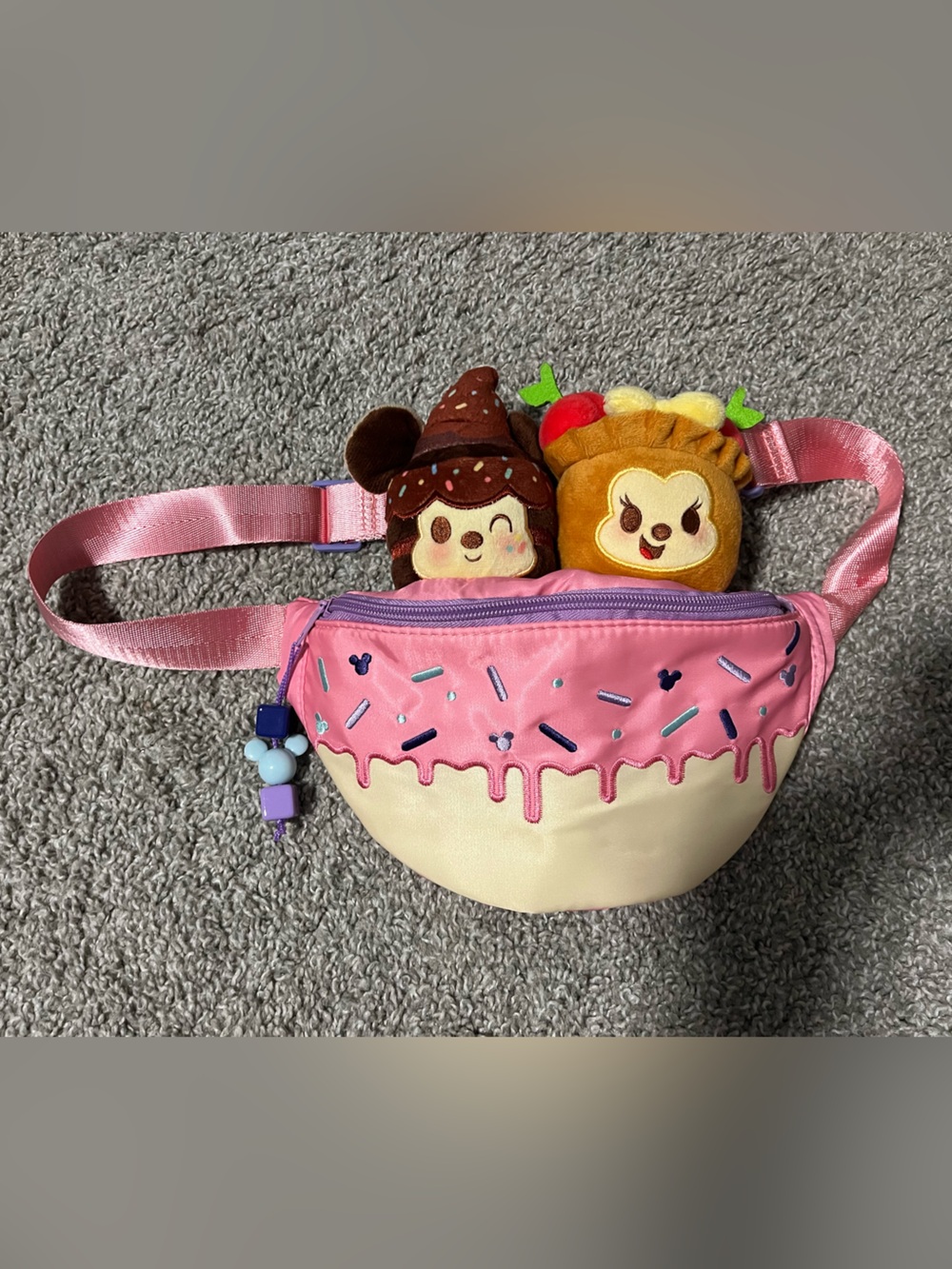 Disney Mickey and Minnie Munchlings Fanny Pack bag